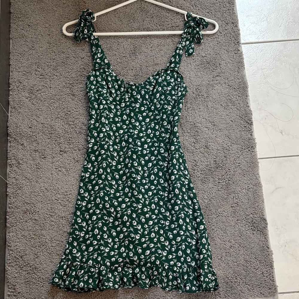 Reformation Christine Floral Mini Dress